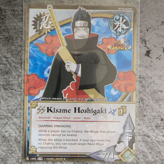 Kisame Hoshigaki [Sapping Strength] Ninja 1650 Uncommon S28 Ultimate Ninja Storm 3 Naruto CCG