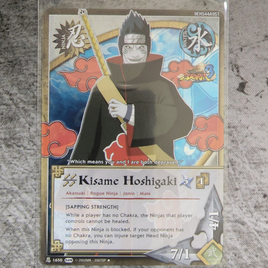 Kisame Hoshigaki [Sapping Strength] Ninja 1650 Uncommon Foil S28 Ultimate Ninja Storm 3 Naruto CCG