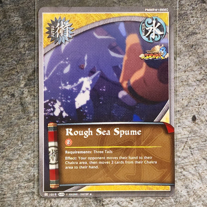 Rough Sea Spume Jutsu 1019 Uncommon S28 Ultimate Ninja Storm 3 Naruto CCG