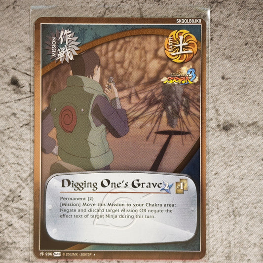 Digging One's Grave Mission 980 Uncommon Foil S28 Ultimate Ninja Storm 3 Naruto CCG