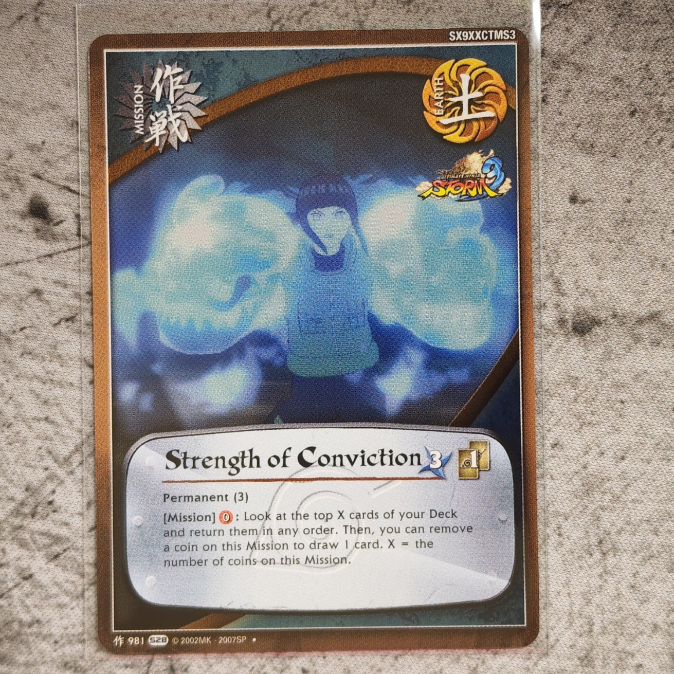Strength of Conviction Mission 981 Uncommon Foil S28 Ultimate Ninja Storm 3 Naruto CCG