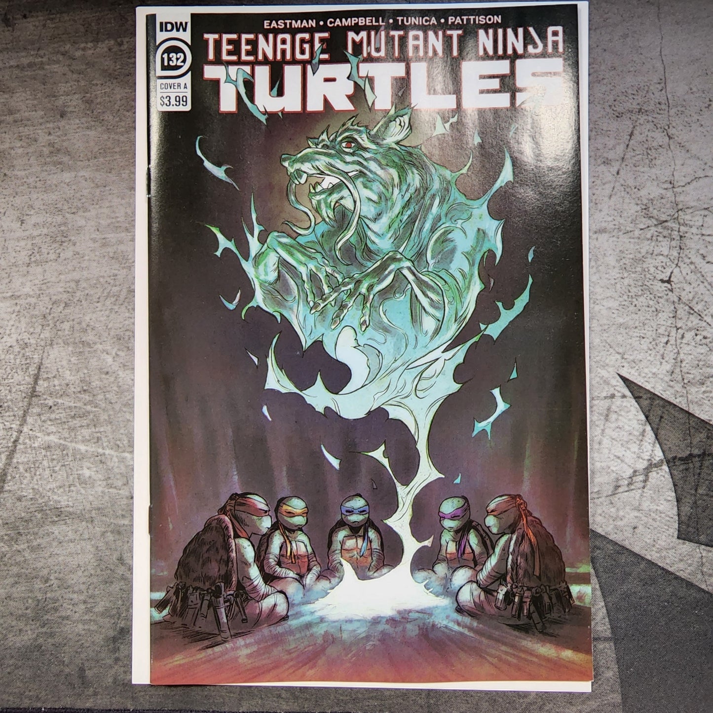 Teenage Mutant Ninja Turtles #132 TMNT Cover A Pablo Tunica NM IDW