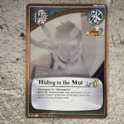 Hiding in the Mist Mission 990 Uncommon Foil S28 Ultimate Ninja Storm 3 Naruto CCG