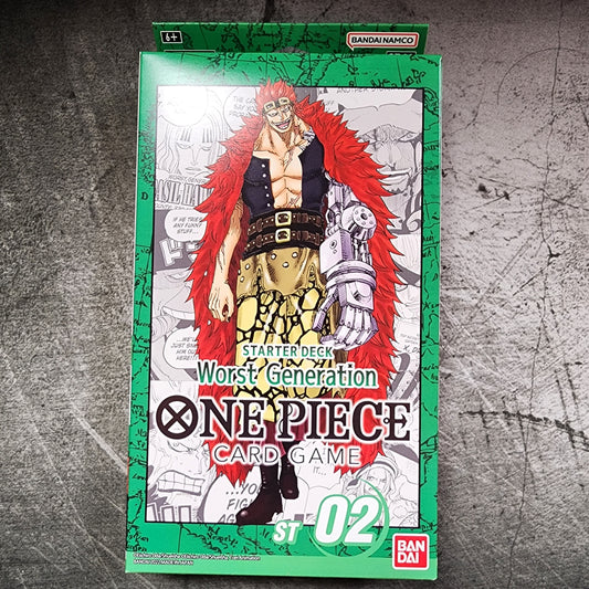 ENGLISH One Piece TCG: Worst Generation Starter Deck
