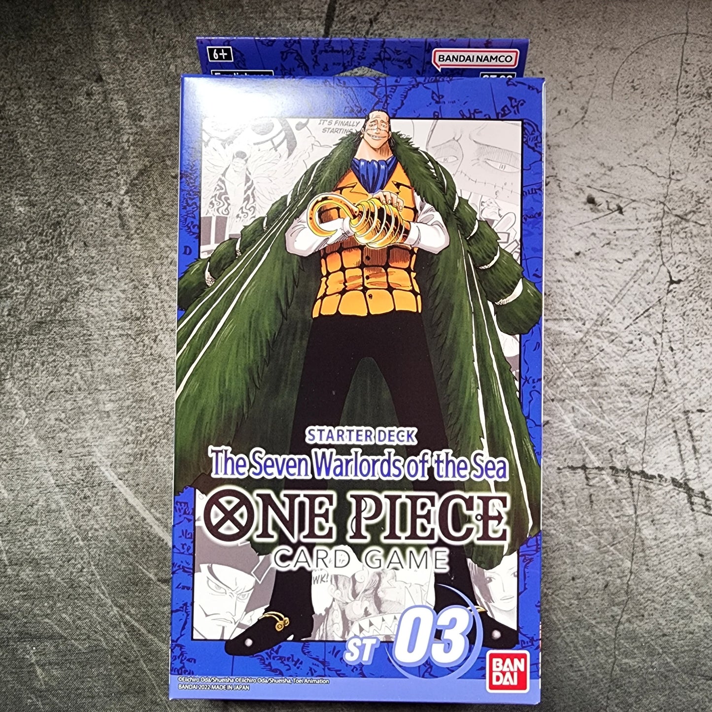 ENGLISH One Piece TCG: The Seven Warlords of the Sea Starter Deck