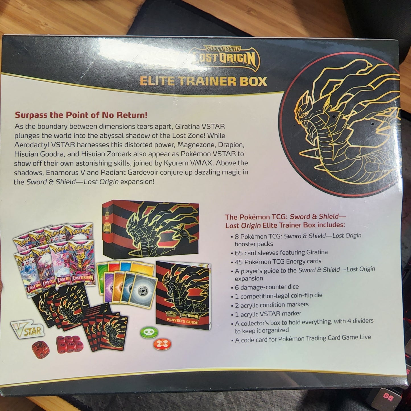 Pokemon TCG: Sword & Shield - Lost Origin Elite Trainer Box