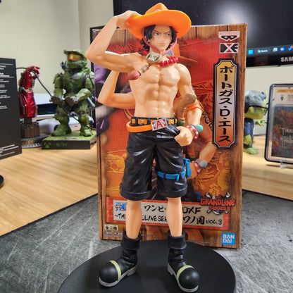 One Piece Portgas D. Ace The Grandline Series Vol. 3 Wanokuni DXG Statue