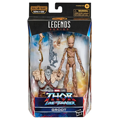 Groot Thor: Love and Thunder Marvel Legends 6-Inch Action Figure BAF Korg