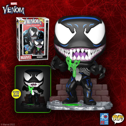 Marvel Venom Glow-in-the-Dark Pop! Lethal Protector Comic Cover