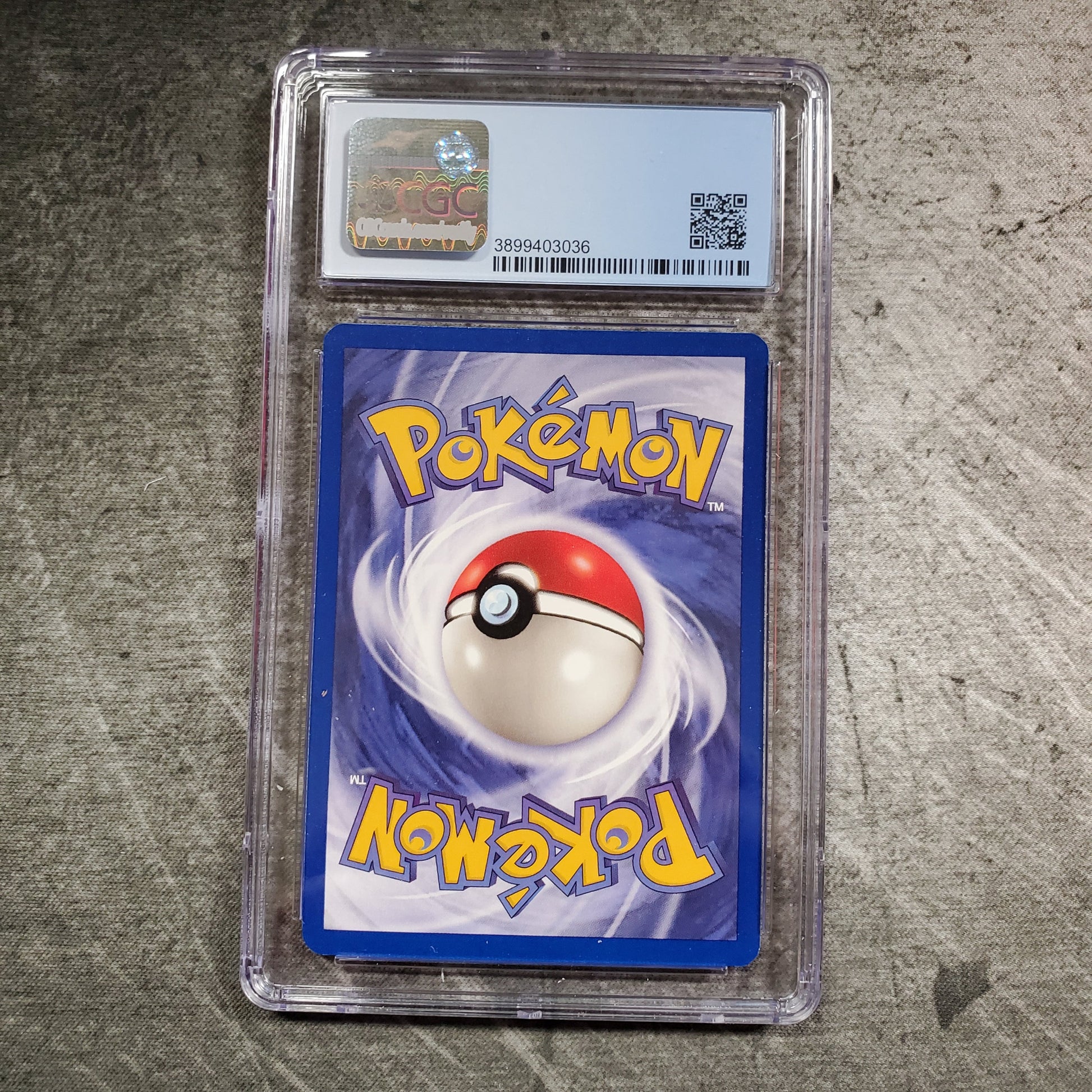 CGC 9 Dark Gloom 36/82 Pokemon Team Rocket 1st Edition Back