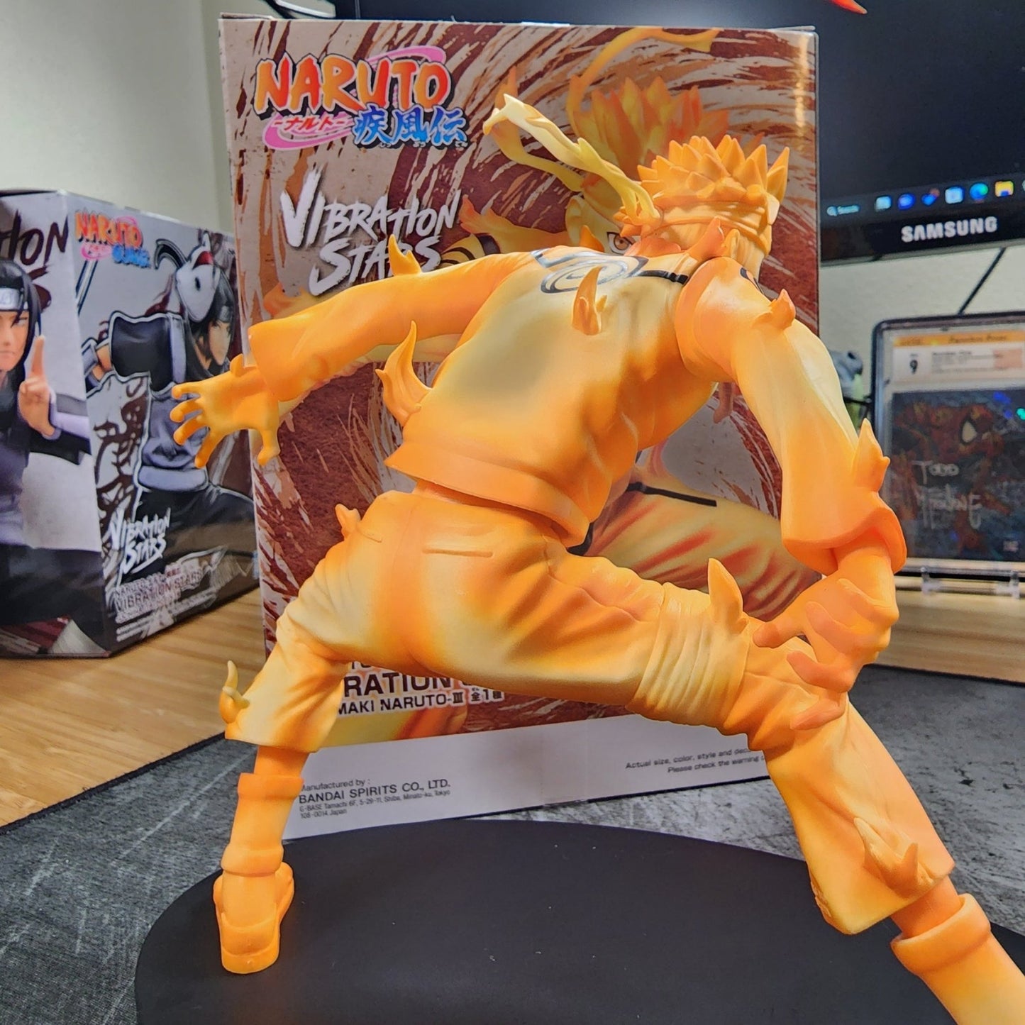 Naruto: Shippuden Naruto Uzumaki III Vibration Stars Statue, Back No Box